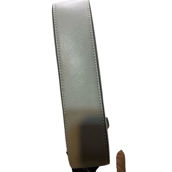 Kate Spade Sadie Envelope Crossbody Platinum Saffiano Leather Chic Minimalist - Picture 8 of 11